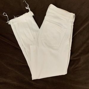 Express Jeans - White Express Crop Legging Express Jeans - White Express Crop Legging